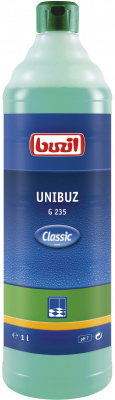 G235 Unibuz, концентрат для мытья пола с противоскользящим эффектом, Buzil