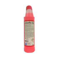 CLOSOFIX GEL, густое кислотное средство для эффективного и быстрого удаления известковых отложений и солей мочи в унитазах и писсуарах, Pramol